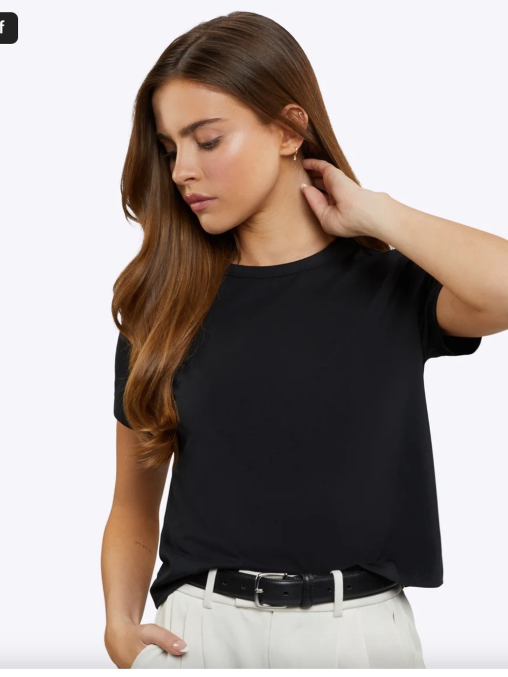 Cuts Clothing Black Almost Friday Short Sleeve Tee